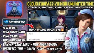 Cloud Funpass V8 Mod Unlimited Time, Tanpa Delay, B Indonesia Dan  Bisa Main Honkai Star Rail Dll