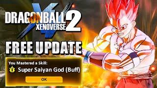 New DLC 18 Super Saiyan God Buff Update! - Dragon Ball Xenoverse 2