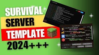 Minecraft - Survival server template (FREE DOWNLOAD + PLUGINS)