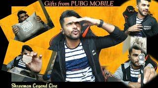 Shreeman Legend Received Gifts from PUBG MOBILE || mystery box unboxing by shreeman legend || PUBGM