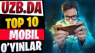 O'ZBEKISTONDA TOP 10 ENG KO'P O'YNALAYOTGAN MOBIL O'YINLAR [3-PLANETA]