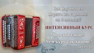 Как научиться играть на гармони за 4 месяца?