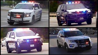 Best Of 2024 Police Cars Responding Compilation