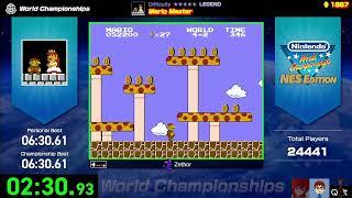 NWC NES Edition - Mario Master in 6:19.66