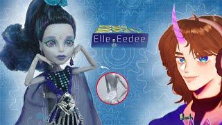  КУКЛА КИБОРГ С ИССКУСТВЕННЫМ ИНТЕЛЕКТОМ?! | ОБЗОР КУКЛЫ MONSTER HIGH Elle Eedee Boo York | part 22