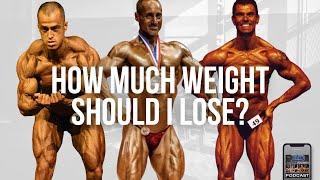 How Much Weight to Lose For Contest Prep (and how long it will take)