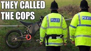 SOMEONE CALLED THE POLICE ABOUT MY EBIKE VIDEO!!!