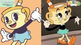 The Cuphead Show vs The Cuphead Game | Characters Comparison | 2022