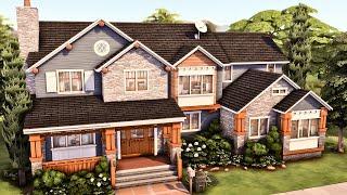 Large Family House  The Sims 4 Speed Build | No CC