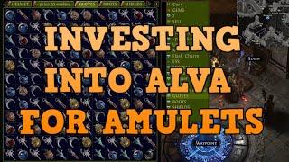 INVESTING INTO ALVA FOR +3 AMULETS | POE 2 | PATH OF EXILE 2