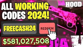 *NEW* ALL WORKING CODES FOR DA HOOD IN MAY 2024! ROBLOX DA HOOD CODES