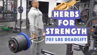 HERBS I drank for a 320 kg deadlift, Herbs for strength & power!