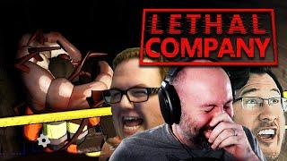 WE KNOW WHERE THE SIDEWALK ENDS | Lethal Company with Mark and Bob