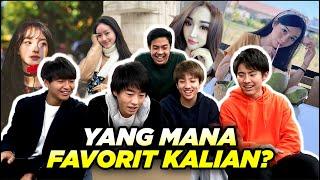 REAKSI COWOK JEPANG LIAT ARTIS & YOUTUBER CEWEK INDONESIA 2! (Natasha Wilona, dll)