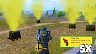 Enemy Give Me 5X Flare Gun in PAYLOAD 3.0 - PUBG Mobile