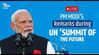 LIVE: PM Modi addresses UN 'Summit of the Future'