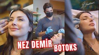 Nez Demir'e Botoks Uygulaması Yaptık I Op. Dr. Güray Yeşiladalı  #NezDemir #botoks #Shorts