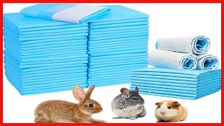 Amakunft 20 Pcs Rabbit Pee Pads, 18" x 13" Pet Toilet/Potty Training Pads, Super Absorbent Guinea