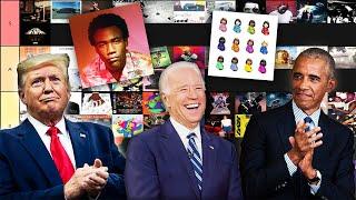 Obama, Trump, and Biden Make a Rap Album Tier List