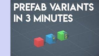 How to use Prefab Variants - Quick Unity Tutorials