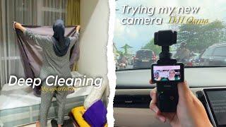 Digital Diaries | Deep cleaning apartemen after Eid, shoping at KKV, unboxing new camera