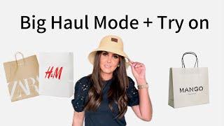 Big Haul Mode + Try on  ( Zara / Mango / H&M )