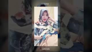 HIJABER ASIAN || TANTE HIJAB PAMER BELAHAN #V21