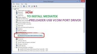 How to install Mt65xx preloader driver 100% working