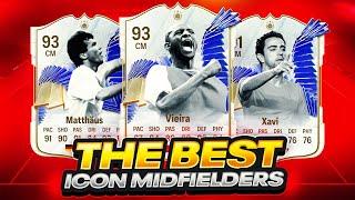 EAFC 24 - THE BEST ICON MIDFIELDERS RIGHT NOW!!