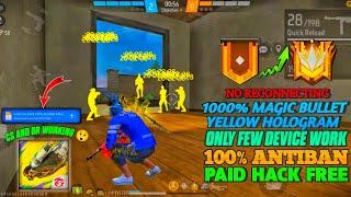 Free Fire Hack 1000% Anti Ban ️ | No VPN | 1000% Magic Bullet Hack | No Password Free Paid Hack 