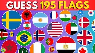 Guess ALL The Flags In The World | ULTIMATE FLAG QUIZ
