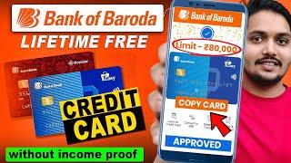 BOB Credit Card Online Apply 2024 | Bank Of Baroda Credit Card | Bank Of Baroda Credit Card Apply