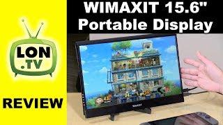 Wimaxit 15.6" Portable Display Review - Switch, PC with Touch, mobile, HDMI, USB-C