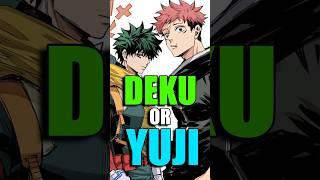 Could Deku Destroy Yuji? #myheroacademia #jujutsukaisen