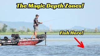 These Magic Depth Zones Have More Actively Feeding Bass Than Any Other Depth!