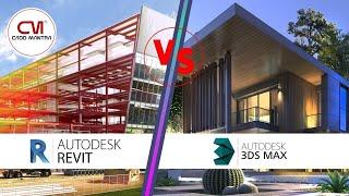 Difference Between Revit and 3ds Max | Cadd Mantra