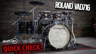 Too many new features for a 5 minute quick check? Introducing the Roland VAD716!