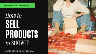 How to sell products on a Showit website for $5 using Shopify