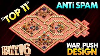 LAST DAY FOR LEGEND LEAGUE | TESTED TOP 11 TH16 OP WAR CWL PUSH BASE LINK TH16 WAR CWL BASES LINK