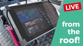  Live Q&A from the roof with the YoloBox! Answering your questions about livestreaming gear!