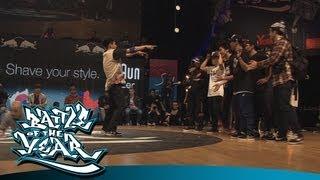 BOTY 2012 - BATTLE I - MORNING OF OWL VS. FORMOSA [OFFICIAL HD VERSION BOTY TV]