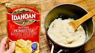 How To Make Idahoan Instant Mashed Potatoes