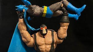 DC Multiverse Batman Knightfall Batman VS Bane 2 Pack Action Figure Review!