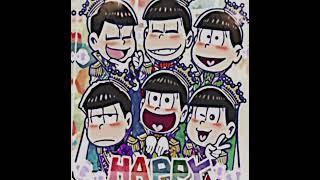 It’s almost the matsuno’s birthday! #osomatsusan