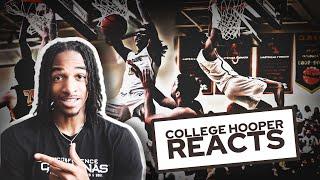 REACTING TO MY COLLEGE BASKETBALL HIGHLIGHTS | 2023-24 Junior Year