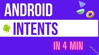 What's an android Intent and different types of intent ?