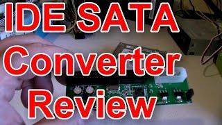 IDE SATA converter review