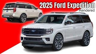 New 2025 Ford Expedition Rendered