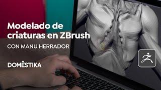 Sculpting in ZBrush: From Concept Art to the Final Creaturel | A course by Manu Herrador | Domestika
