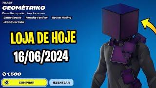  VOLTOU! Nova Loja de Hoje Fortnite [16 de Junho 2024] Loja de Itens Fortnite Ao Vivo